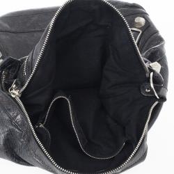 مملوكة مسبقًا Balenciaga Black Lambskin Giant Day