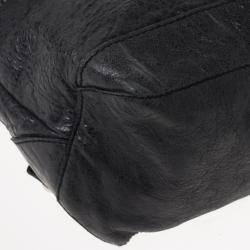 مملوكة مسبقًا Balenciaga Black Lambskin Giant Day