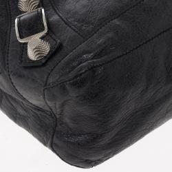 مملوكة مسبقًا Balenciaga Black Lambskin Giant Day