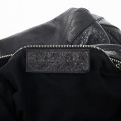 مملوكة مسبقًا Balenciaga Black Lambskin Giant Day