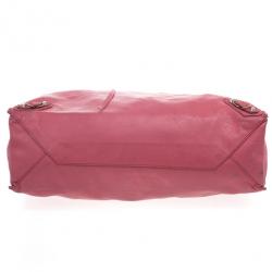 مملوكة مسبقًا Balenciaga Pink Calfskin Papier A5