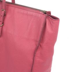 مملوكة مسبقًا Balenciaga Pink Calfskin Papier A5