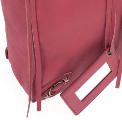 مملوكة مسبقًا Balenciaga Pink Calfskin Papier A5