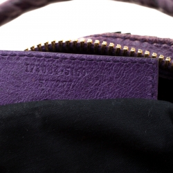 Pre Owned Balenciaga Reisin Leather GGH City Bag