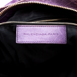 Pre Owned Balenciaga Reisin Leather GGH City Bag
