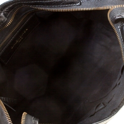 Pre Owned Balenciaga Black Leather Aj GH Classic City Tote