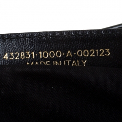 Pre Owned Balenciaga Black Leather Metallic Edge City Tote