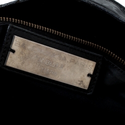Pre Owned Balenciaga Black Leather GH City Bag