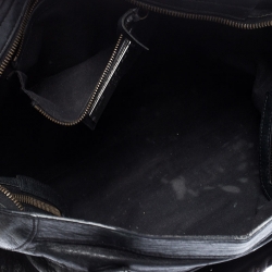 Pre Owned Balenciaga Black Leather Classic City Tote