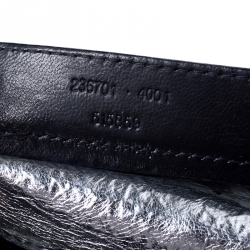 Pre Owned حقيبة يد بالنسياغا بابيه A4 جلد سوداء