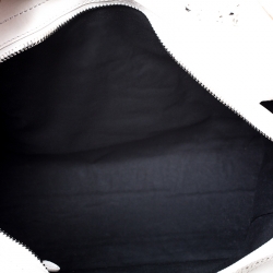 Pre Owned Balenciaga Off White Leather Giant Brogues Covered 21 Part Time Tote