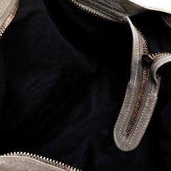 Pre Owned Balenciaga Papyrus Leather RGGH City Bag