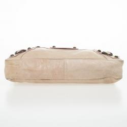 Pre Owned Balenciaga Nude Classic First Bag