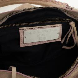 Pre Owned Balenciaga Nude Classic First Bag