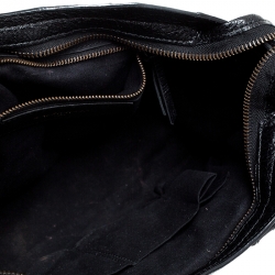 Pre Owned Balenciaga Black Leather Small Classic City Tote