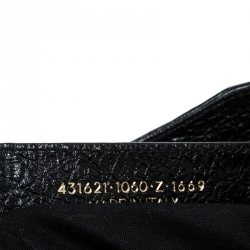 Pre Owned Balenciaga Black Leather Small Classic City Tote