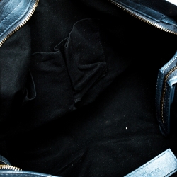 Pre Owned Balenciaga Blue Leather GH City Bag