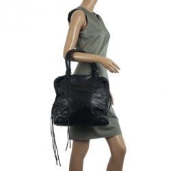 مملوكة مسبقًا Balenciaga Black Medium Classic Satchel