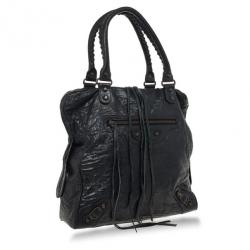 مملوكة مسبقًا Balenciaga Black Medium Classic Satchel