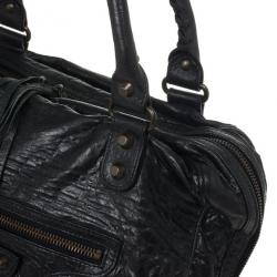مملوكة مسبقًا Balenciaga Black Medium Classic Satchel