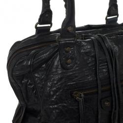مملوكة مسبقًا Balenciaga Black Medium Classic Satchel