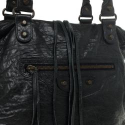 مملوكة مسبقًا Balenciaga Black Medium Classic Satchel