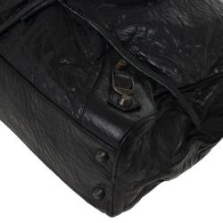 مملوكة مسبقًا Balenciaga Black Medium Classic Satchel