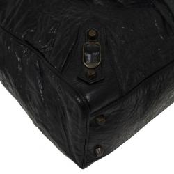 مملوكة مسبقًا Balenciaga Black Medium Classic Satchel