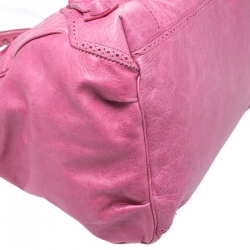 مملوكة مسبقًا Balenciaga Grenadine Leather Brogues Covered GH Sunday Tote