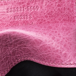 مملوكة مسبقًا Balenciaga Grenadine Leather Brogues Covered GH Sunday Tote