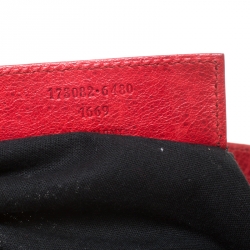 مملوكة مسبقًا Balenciaga Red Leather SH Part Time Tote