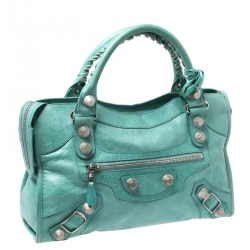 Pre Owned Balenciaga Papete Leather Classic City Tote