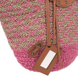 Pre Owned Balenciaga Panier Pink Basket