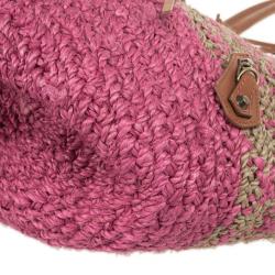 Pre Owned Balenciaga Panier Pink Basket