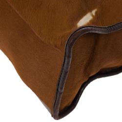 Pre Owned Balenciaga Pony Hair City Bag