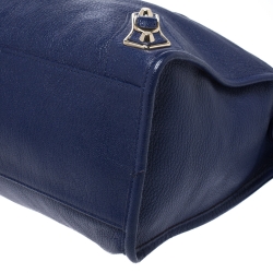 Pre Owned Balenciaga Bleu Lavande Classic Metallic Edge City Bag