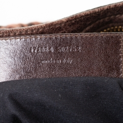 Pre Owned Balenciaga Charbon Leather GGH City Tote