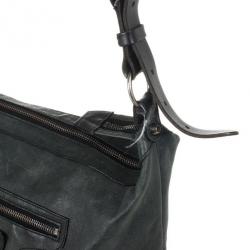 Pre Owned  Balenciaga Dark Grey Arena Classic Cross Day Messenger Bag