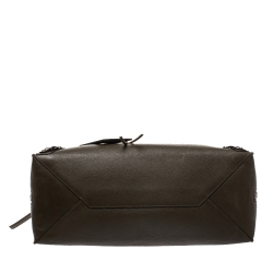 Pre Owned Balenciaga Cypress Leather Papier A4 Tote