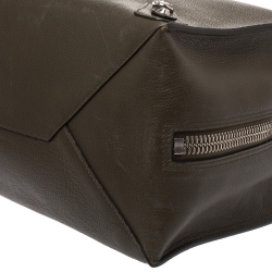 Pre Owned Balenciaga Cypress Leather Papier A4 Tote