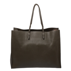 Pre Owned Balenciaga Cypress Leather Papier A4 Tote