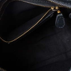 Pre Owned Balenciaga Anthracite Leather RGH Mini City Bag 