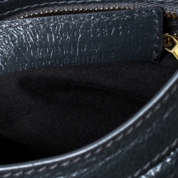 Pre Owned Balenciaga Anthracite Leather RGH Mini City Bag 