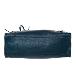 Pre Owned Balenciaga Deep Green Leather RGH City Bag