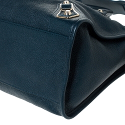 Pre Owned Balenciaga Deep Green Leather RGH City Bag