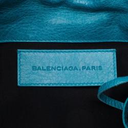 مملوكة مسبقًا Balenciaga Blue Giant Envelope Clutch