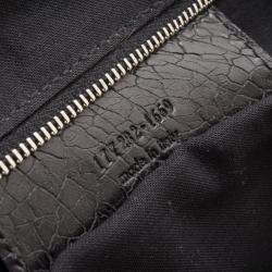 مملوكة مسبقًا Balenciaga Black Leather Folding Framed Purse