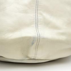 Pre Owned Balenciaga Giant 12 Rose Gold Mini Pompon Gris Tarmac Handbag