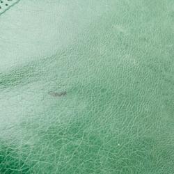 Pre Owned Balenciaga Green Giant Brogues Work Bag