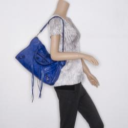 Pre Owned Balenciaga City Blue 